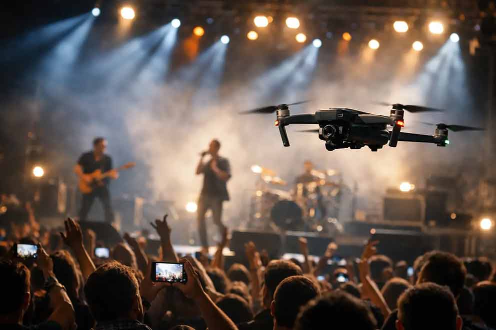 Βιντεοσκόπηση συναυλίας drone